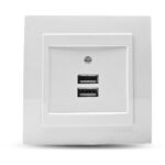 Geyer Λευκή πρίζα USB διπλή - Image 3