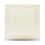 Geyer Μπεζ διακόπτης απλός - Image 2