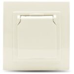 Geyer Μπέζ σούκο πρίζα με προστασία και καπάκι - Image 2