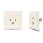 Geyer Μπεζ πρίζα δικτύου CAT6 - Image 2