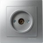 Geyer Ασημί πρίζα TV διελεύσεως