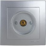 Geyer Πρίζα TV τερματική ασημί - Image 2