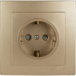 Geyer Σατινέ πρίζα σούκο με προστασία
