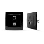 Geyer Μαύρη πρίζα δικτύου CAT6