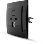 Geyer Μαύρη πρίζα δικτύου CAT6 - Image 3
