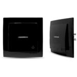 Geyer Μαύρο μπουτόν με ενδεικτική λυχνία - Image 2