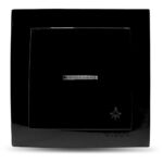 Geyer Μαύρο μπουτόν με ενδεικτική λυχνία - Image 3