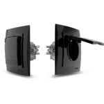 Geyer Μαύρη πρίζα σούκο με προστασία και καπάκι - Image 2