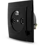 Geyer Μαύρη πρίζα TV - Radio - SAT τερματική - Image 2