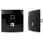 Geyer Μαύρη πρίζα δικτύου CAT5 - Image 2