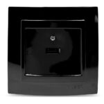 Geyer Μαύρη πρίζα USB