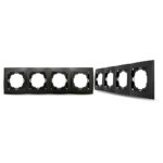 Geyer Μαύρο ματ πλαίσιο τετραπλό - Image 2