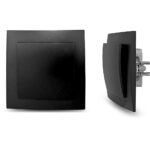 Geyer Μαύρος ματ διακόπτης απλός - Image 2