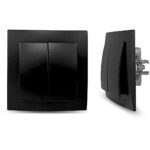 Geyer Μαύρος ματ διακόπτης Κ/Ρ - Image 2