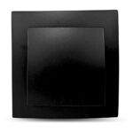 Geyer Μαύρος ματ διακόπτης μεσαίος Α/Ρ