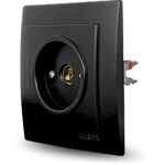 Geyer Μαύρη ματ πρίζα TV τερματική - Image 3