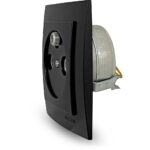 Geyer Μαύρη ματ πρίζα TV-Radio - SAT διελεύσεως - Image 3