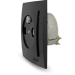 Geyer Μαύρη ματ πρίζα TV - Radio - SAT τερματική - Image 2