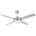 Redpoint "SIMONE" ΑΝΕΜΙΣΤΗΡΑΣ ΟΡΟΦΗΣ ΛΕΥΚΟΣ - ΞΥΛΟ 48" 70W REMOTE + 18W LED LIGHT 3 CCT - Image 6