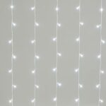 Redpoint 360 LED ΚΟΥΡΤΙΝΑ ΕΠΕΚΤΕΙΝΟΜΕΝΗ, ΔΙΑΦΑΝΟ ΚΑΛΩΔΙΟ, ΨΥΧΡΟ ΛΕΥΚΟ