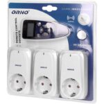 Redpoint 434 ΣΕΤ 3 ΑΝΤΑΠΤΟΡΕΣ ΣΟΥΚΟ ΜΕ REMOTE+TIMER 3680W ORNO - Image 2