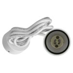 Redpoint 6189 BARBRA ΜΟΝΟΦΩΤΟ ΚΡΕΜΑΣΤΟ GU10 ΣΤΡΟΓΓΥΛΟ Φ56/240 ΛΕΥΚΟ ORNO - Image 5