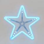 Redpoint ΑΣΤΕΡΙ ΜΕ METEOR LIGHT 220V 30x30 IP44 ΜΠΛΕ-ΨΥΧΡΟ