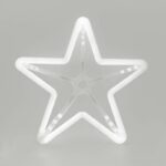 Redpoint ΑΣΤΕΡΙ ΜΕ METEOR LIGHT 220V 30x30 IP44 ΨΥΧΡΟ-ΨΥΧΡΟ