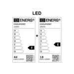 Redpoint "GLAMY" ΑΝΕΜΙΣΤΗΡΑΣ ΟΡΟΦΗΣ 12" DC 25W+REMOTE+62W LED LIGHT 3 CCT DIMMABLE - Image 2