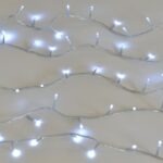 Redpoint 180 LED ΣΕ ΣΕΙΡΑ ΜΕ ΠΡΟΓΡΑΜΜΑ, ΔΙΑΦΑΝΟ ΚΑΛΩΔΙΟ, ΨΥΧΡΟ ΛΕΥΚΟ