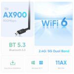 EDUP EP-AX900 WiFi + Bluetooh 5.3 Αντάπτορας - Image 5