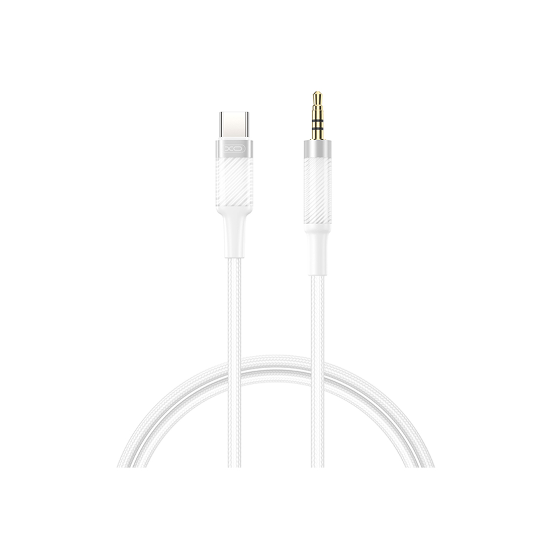 4_4_r279b XO NB-R279B Type-c σε 3.5 Καλώδιο Ήχου Λευκό - Image 1