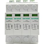 Geyer Αντικεραυνικό AC 3P+Ν τύπος Τ1 +Τ2