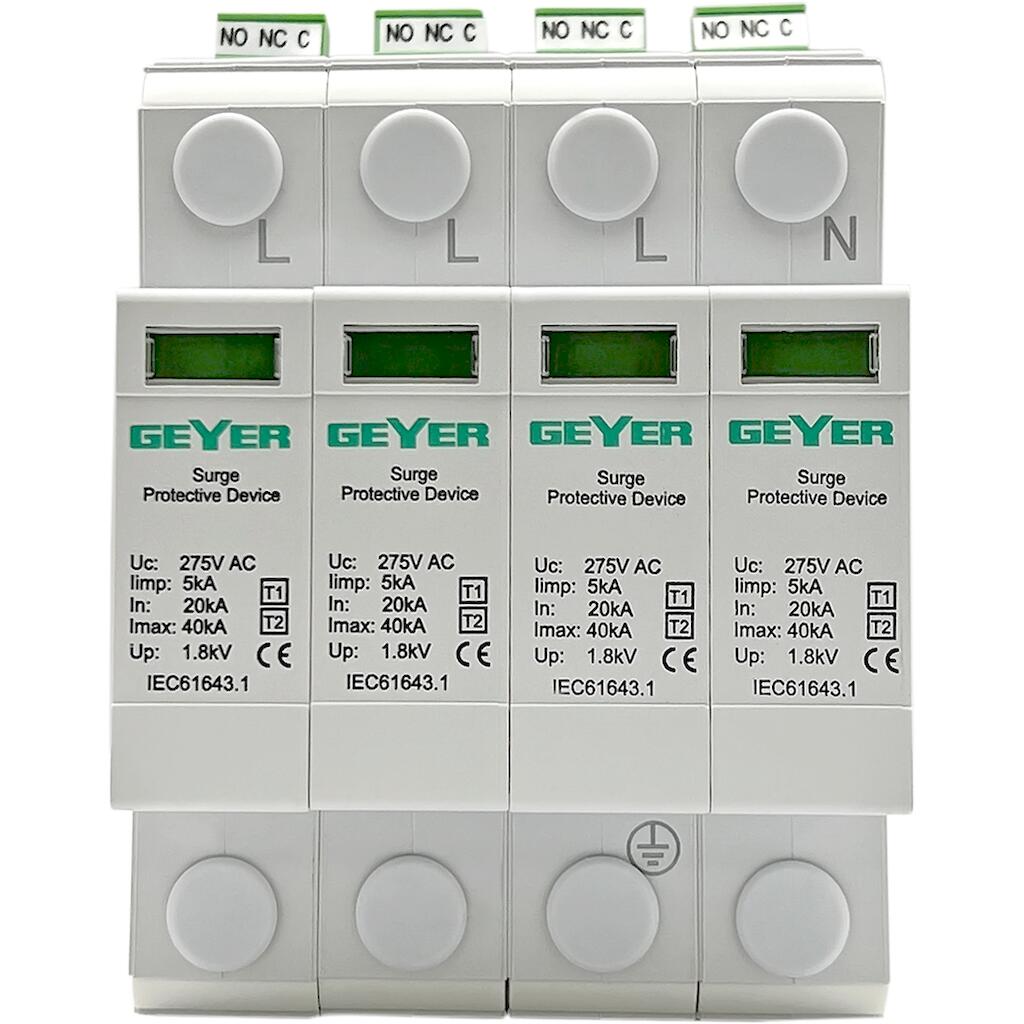 500762_3 Geyer Αντικεραυνικό AC 3P+Ν τύπος Τ1 +Τ2 - Image 1