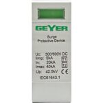 Geyer Ανταλλακτικό φυσίγγι για αντικεραυνικό DC UC 500/600VDC - Image 3