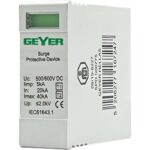 Geyer Ανταλλακτικό φυσίγγι για αντικεραυνικό DC UC 500/600VDC - Image 2