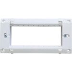 Geyer Πλαίσιο στήριξης 5 θέσεων λευκό - Image 2