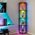 ΦΩΤΙΣΤΙΚΟ LED ΚΑΙ ΡΑΦΙΕΡΑ ΔΑΠΕΔΟΥ HOUSTON BLACK - Image 4