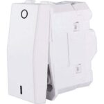 Geyer Διακόπτης διπολικός (0-1) 1 θέσης Λευκός 10ΑΧ 250V - Image 2