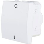 Geyer Διακόπτης διπολικός (0-1) 2 θέσεων Λευκός 10ΑΧ 250V
