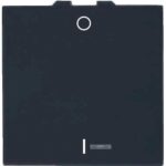 Geyer Διακόπτης Κ/Ρ με ενδεικτική λυχνία2 θέσεων Μαύρος 10ΑΧ 250V - Image 2