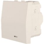 Geyer Διακόπτης Α/Ρ με ενδεικτική λυχνία 2 θέσεων Ιβουάρ 10ΑΧ 250V