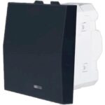 Geyer Μεσαίος Α/Ρ με ενδεικτική 2 θέσεων Μαύρος 10ΑΧ 250V