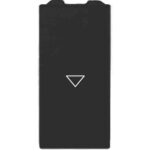 Geyer Μπουτόν ρολλών 1 θέσης Μαύρο 10ΑΧ250V - Image 2