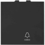 Geyer Μπουτόν με ενδεικτική λυχνία 2 θέσεων Μαύρο 10ΑΧ 250V