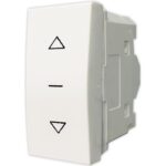 Geyer Διακόπτης ρολλών 1 θέσης 1-0-2 Λευκό 10ΑΧ250V - Image 2