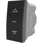 Geyer Μπουτόν ρολλών 1-0-2 1 θέσης Μαύρο 10ΑΧ250V - Image 2