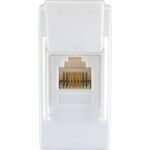 Geyer Πρίζα τηλεφώνου 1 θέσης Λευκή Cat.3 RJ/11 6/4 - Image 2