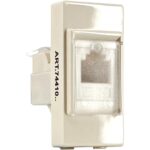 Geyer Πρίζα τηλεφώνου 1 θέσης Ιβουάρ Cat.3 RJ/11 6/4