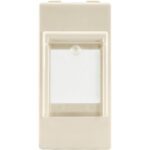 Geyer Πρίζα δικτύου 1 θέσης Ιβουάρ Cat.5e RJ45 UTP KS